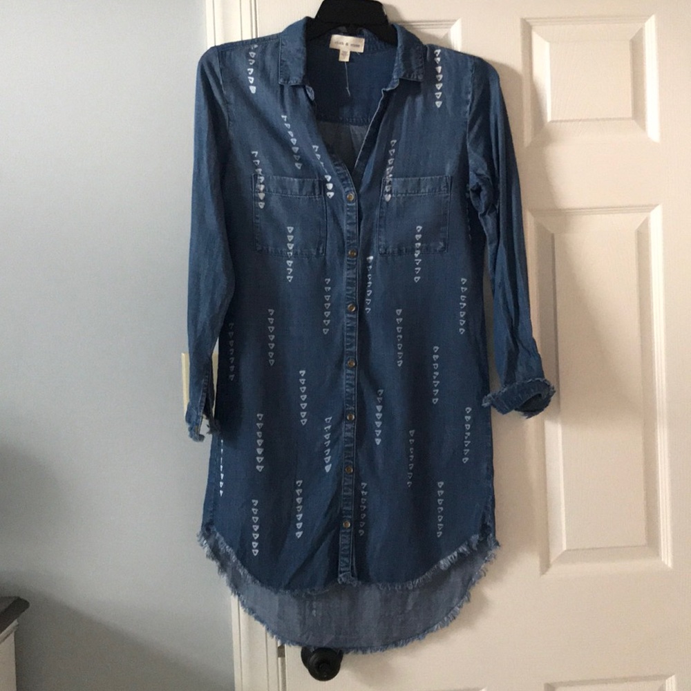 Denim dress